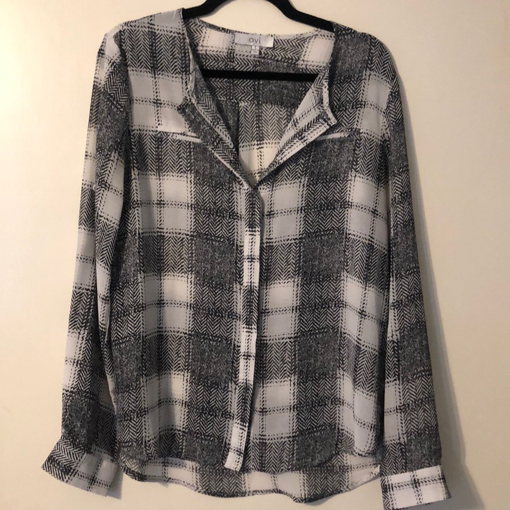 Ovi Graphic Blouse, size large